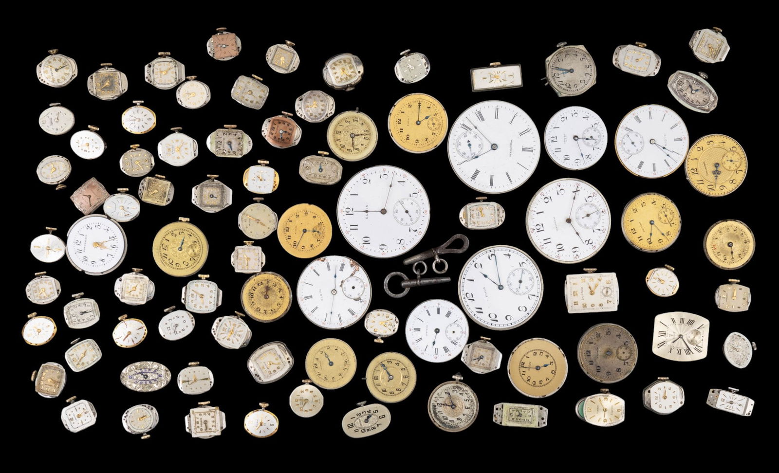 Large Group of Watch Movements (1 of 6)