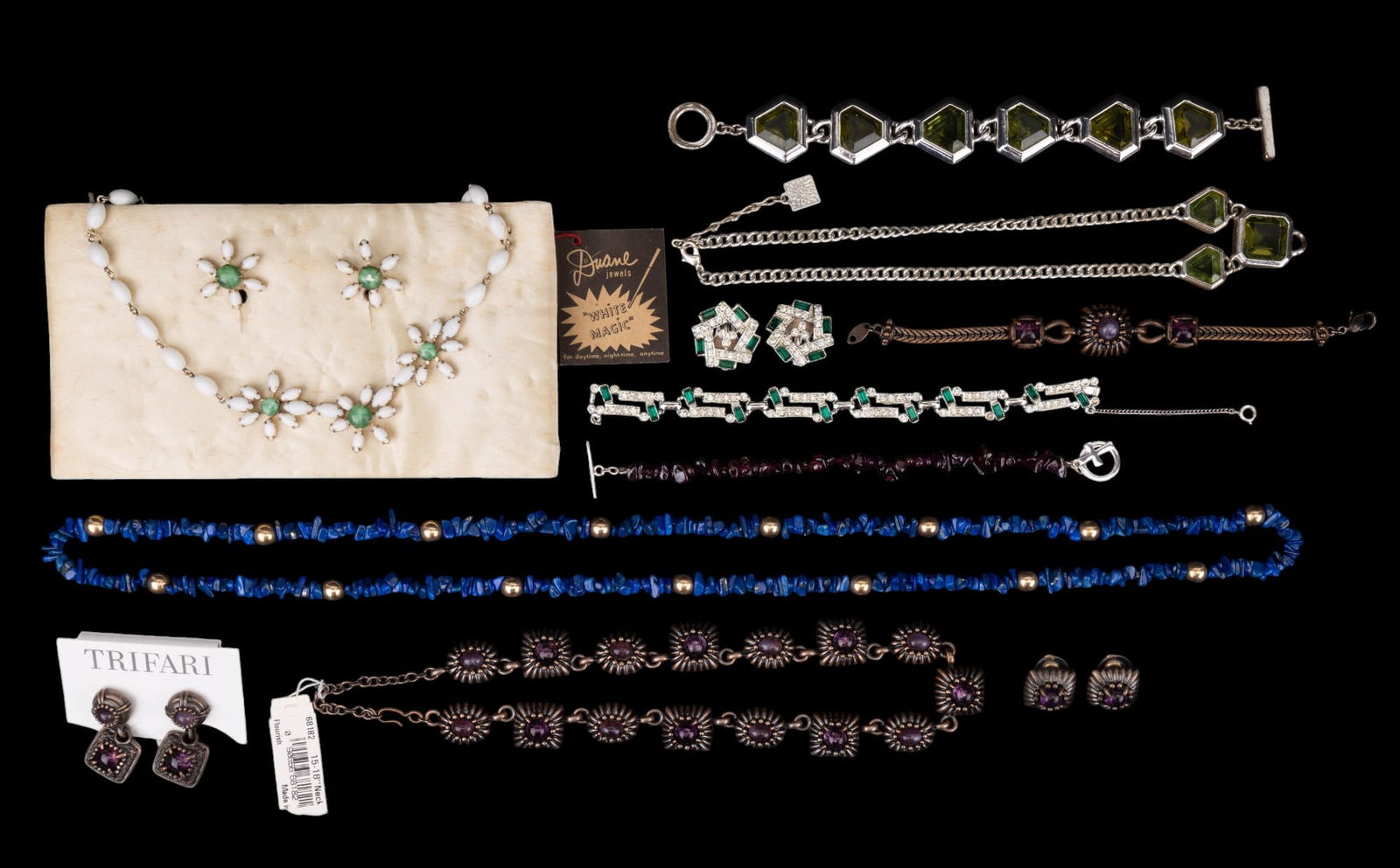 Trifari, Sarah Coventry, Anne Klein, Duane, & 925 (1 of 14)