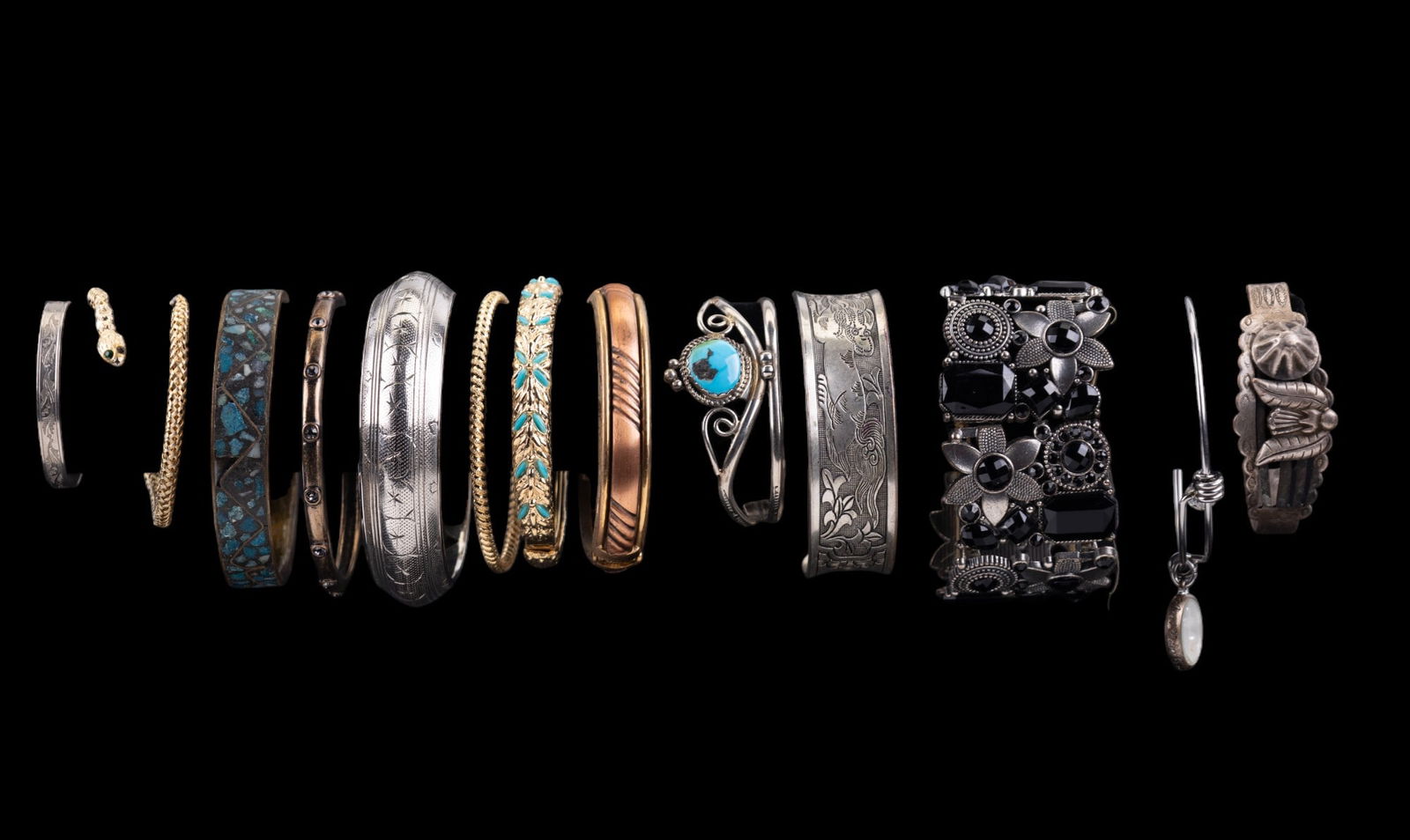Cuff & Bangle Metal Bracelets (13) (1 of 11)