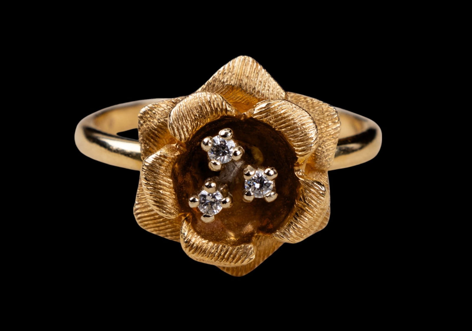 14k Gold Diamond Ring (1 of 3)