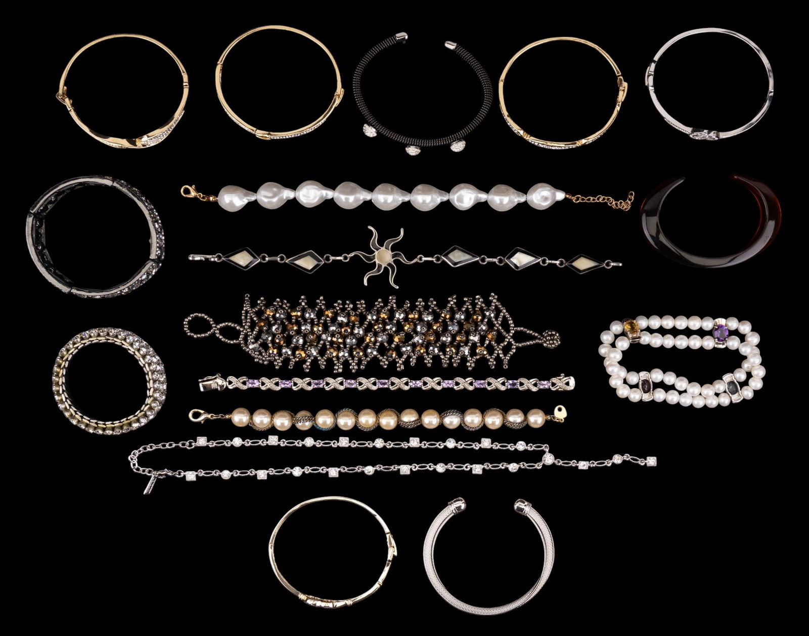 Napier, TH, Relex, Silver Tone, & More Bracelets (1 of 7)