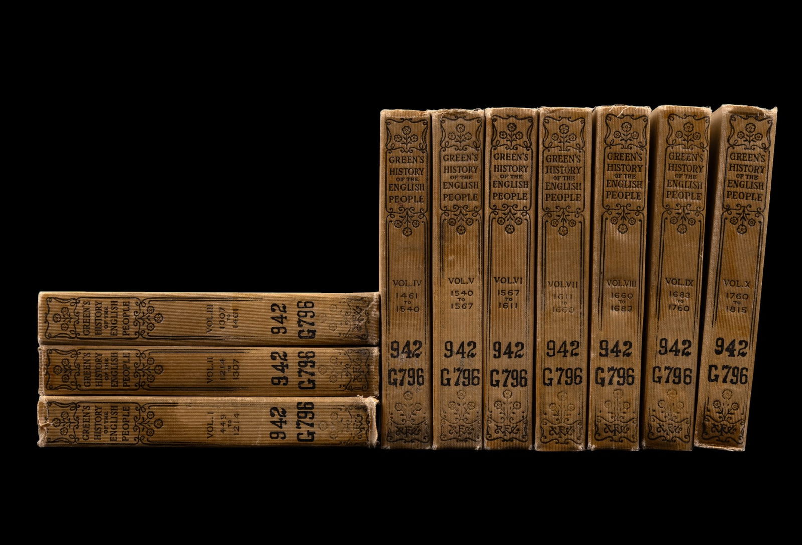 Green's History of the English People Vol. I-X (1 of 5)