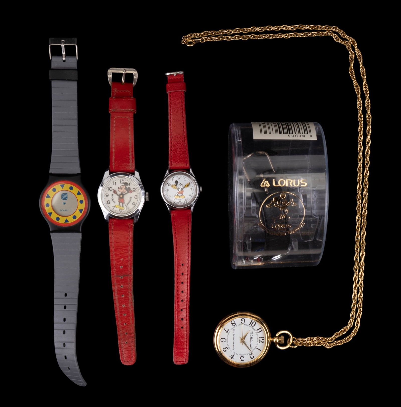 Vintage Mickey Mouse and Collectible Watches (1 of 9)