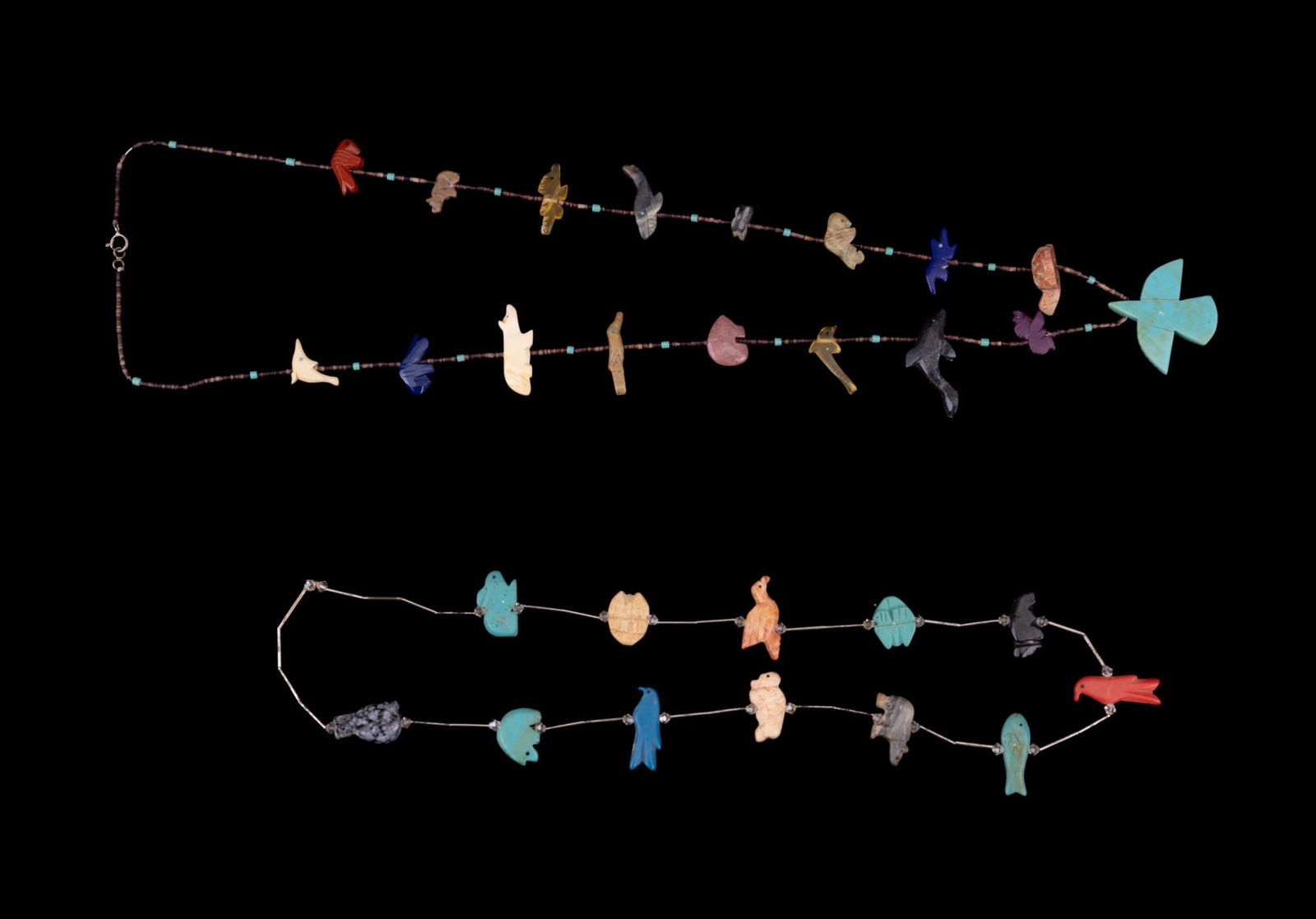 Native American Fetish Necklaces (1 of 12)