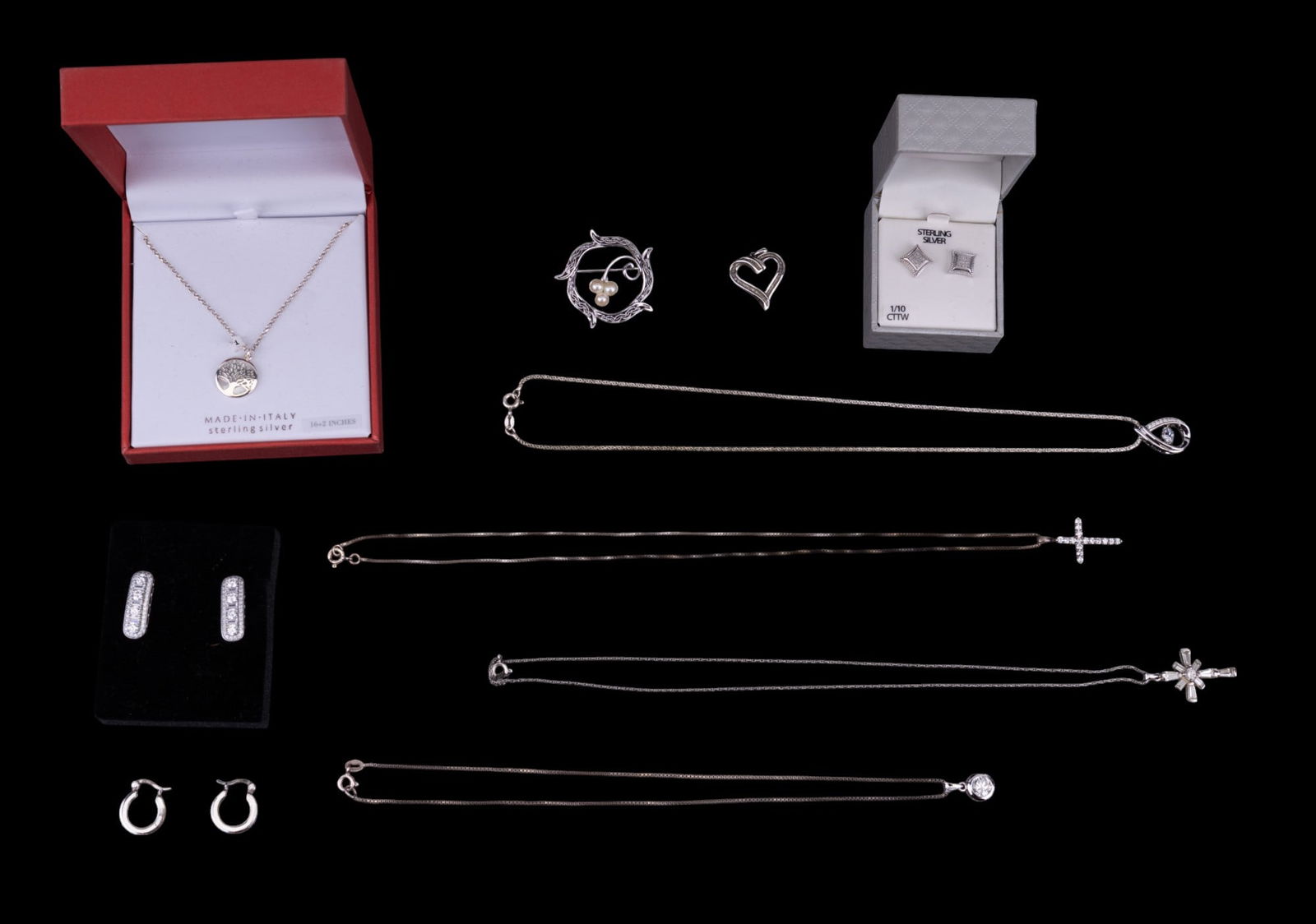 Avon, Amco, Mia Fiore, & Other Sterling Jewelry (1 of 11)