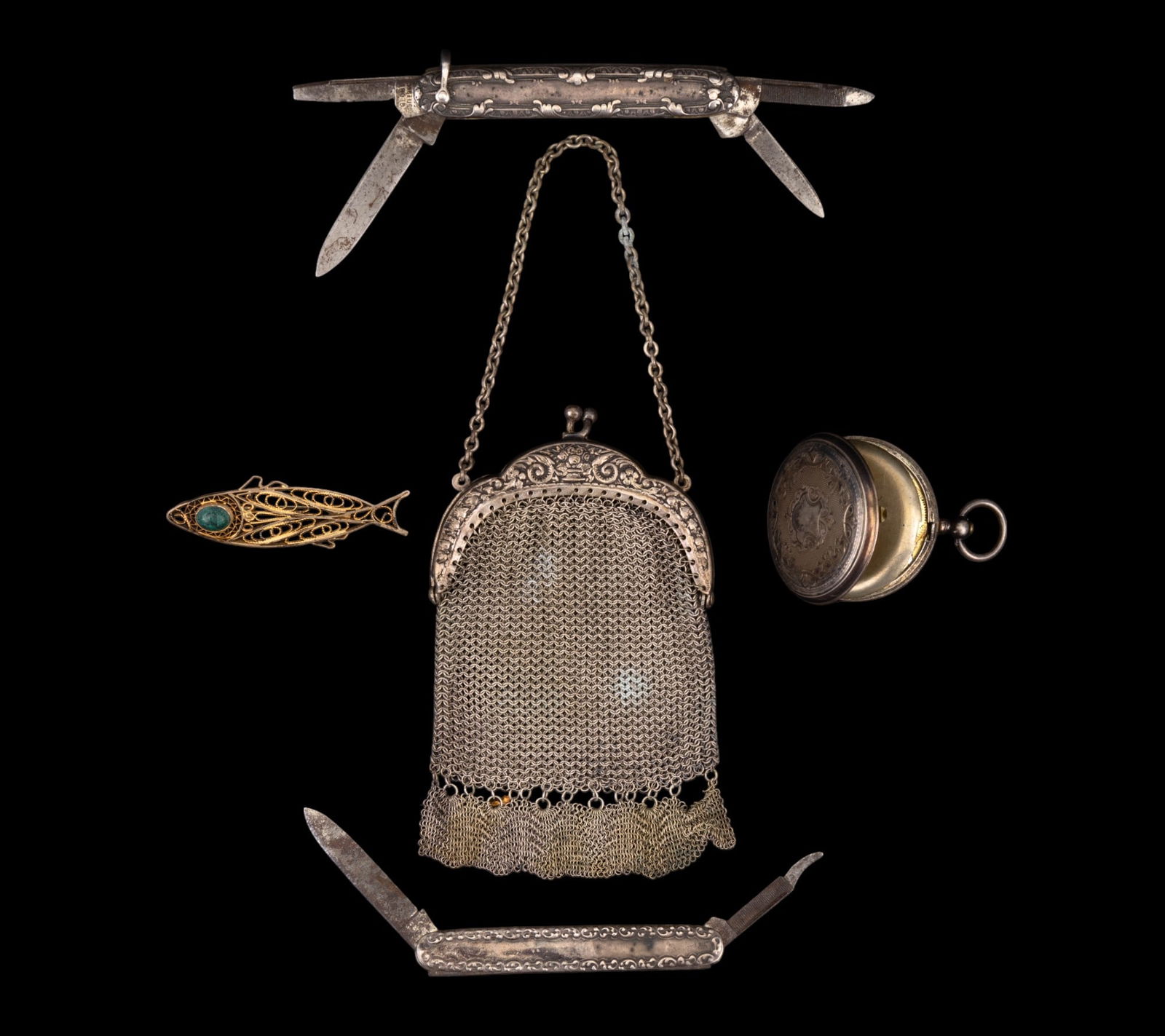 Cylindre 10 Rubis, Sterling Globe Cutlery Co, More (1 of 12)