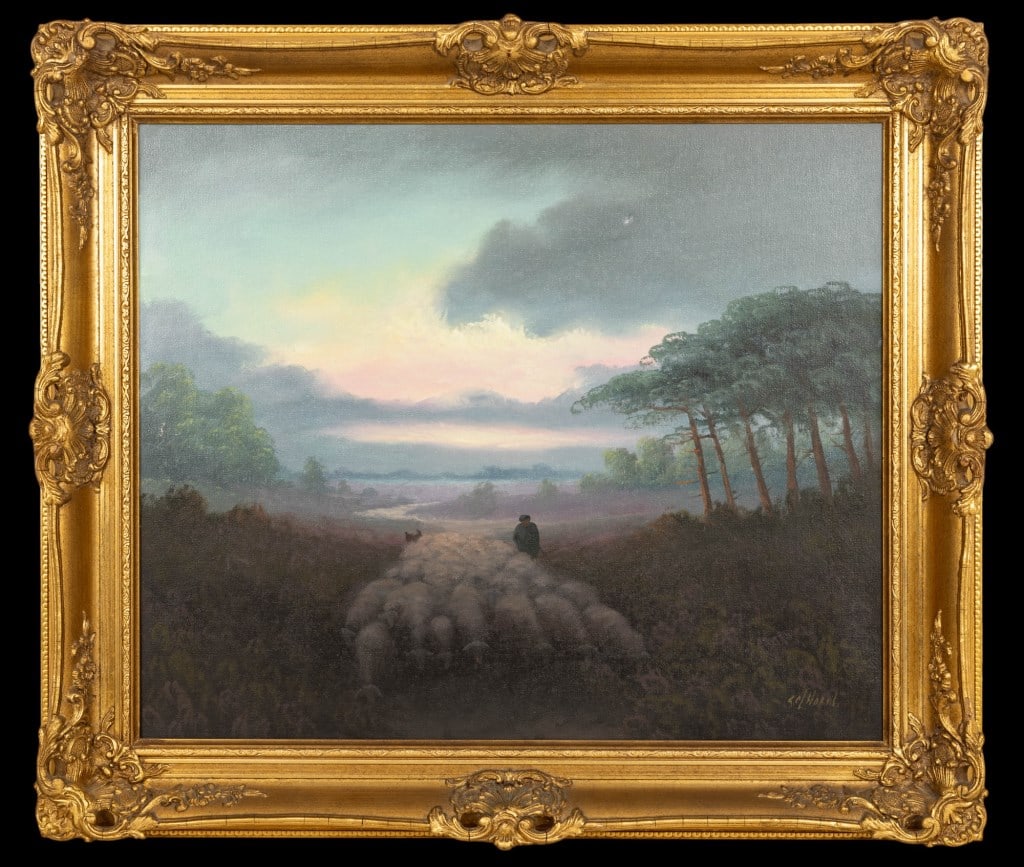 Selhorst Evening Landscape Painting (1 of 11)