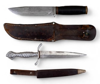 Remington RH36 Knife & Korium Solingen w/ Sheaths