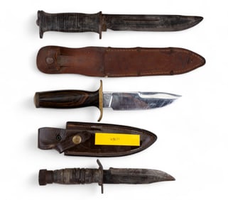 Smith & Wesson, ES, & Japan Hunting Knives