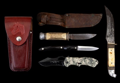 Western, Cutco, U.S. Army & Wingen Solingen Knives