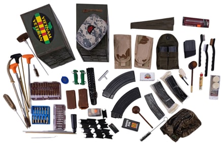 Magazine Pouches, Gun Cleaning Tools, & More