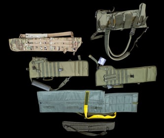 Rifle Cases / Gun Bag Holsters + Strapped Belt