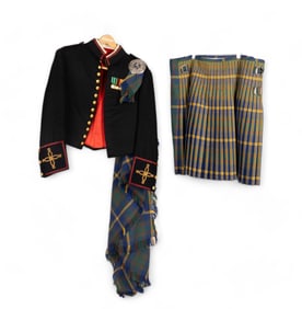 USMC Tartan Kilt and Mess Dress Jacket