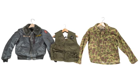 WWII Bomber Jacket and Frogskin Camo