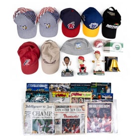 Philadelphia Eagles and Phillies Ephemera