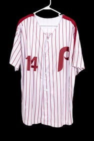 Pete Rose Signed Philadelphia Phillies Jersey