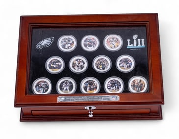 Philadelphia Eagles Super Bowl 52 Silver Coins