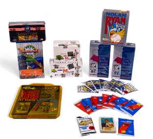 Unopened Vintage MILB Baseball Card Packs