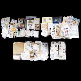 Vintage U.S.A. Stamps, Baseball Cards, & Ephemera