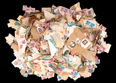 Vintage Cancelled India Stamps