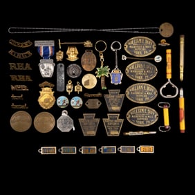 York & PA, British WWII Era Shoulder Titles & More