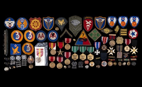 United States Military Medals, Patches, & Buttons