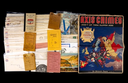 Phil. Inquirer Axis Crimes + Postcards & Ephemera