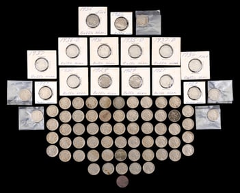 Buffalo Nickels 1914-1937 (78 Total)