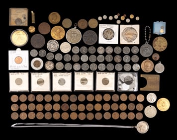 1943 Steel Cents, Flying Eagle, Medallions, Coins