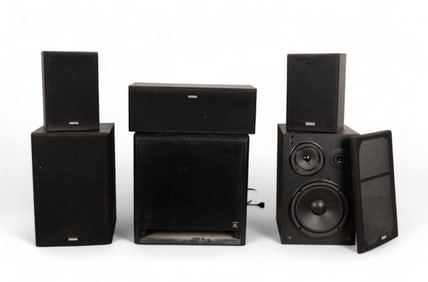 Yamaha Speakers and Acoustic Research Subwoofer