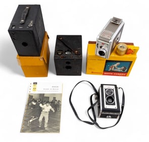 Kodak Brownies, Bulls-Eye, and Duaflex II