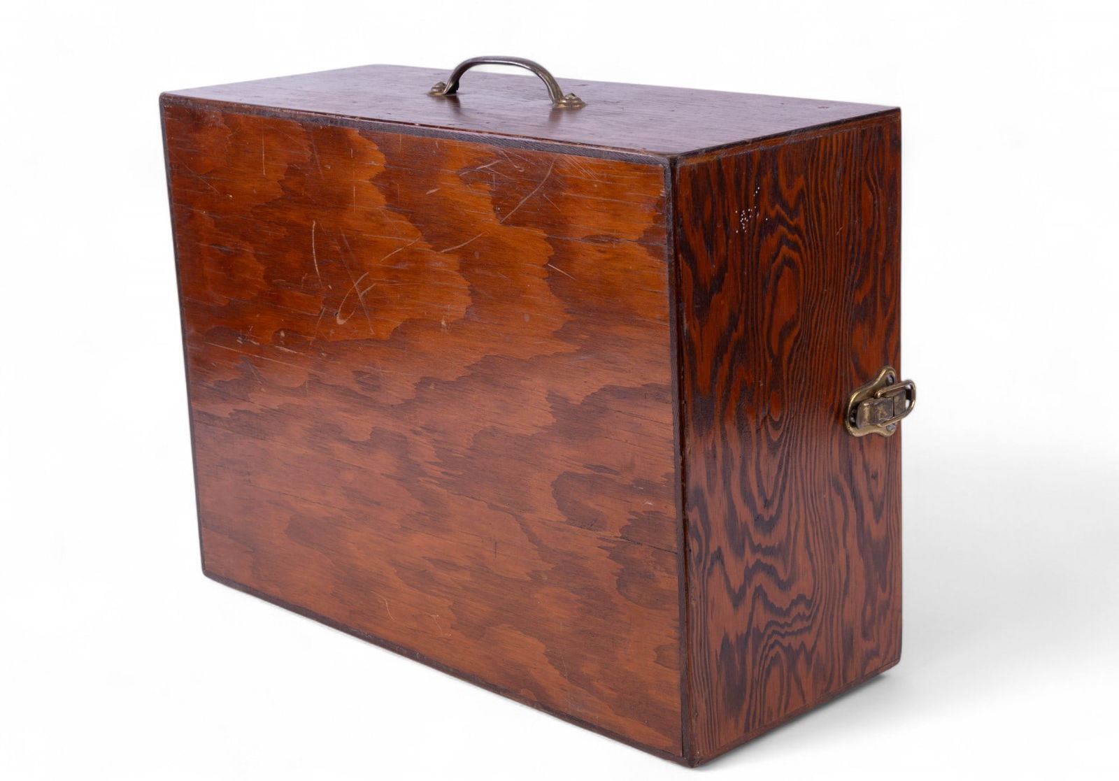 TDC Vivid Portable Slide Projector w/ Wood Case: Vintage TDC Vivid 2 x 2 slide projector with handmade wooden case with 8 sliding drawers and 2 extra lightbulbs - tested and works. case measuring approx. 12.5" H x 16.5" L x 7" W.