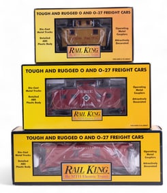 MTH Rail King Caboose Bundle (NIB)