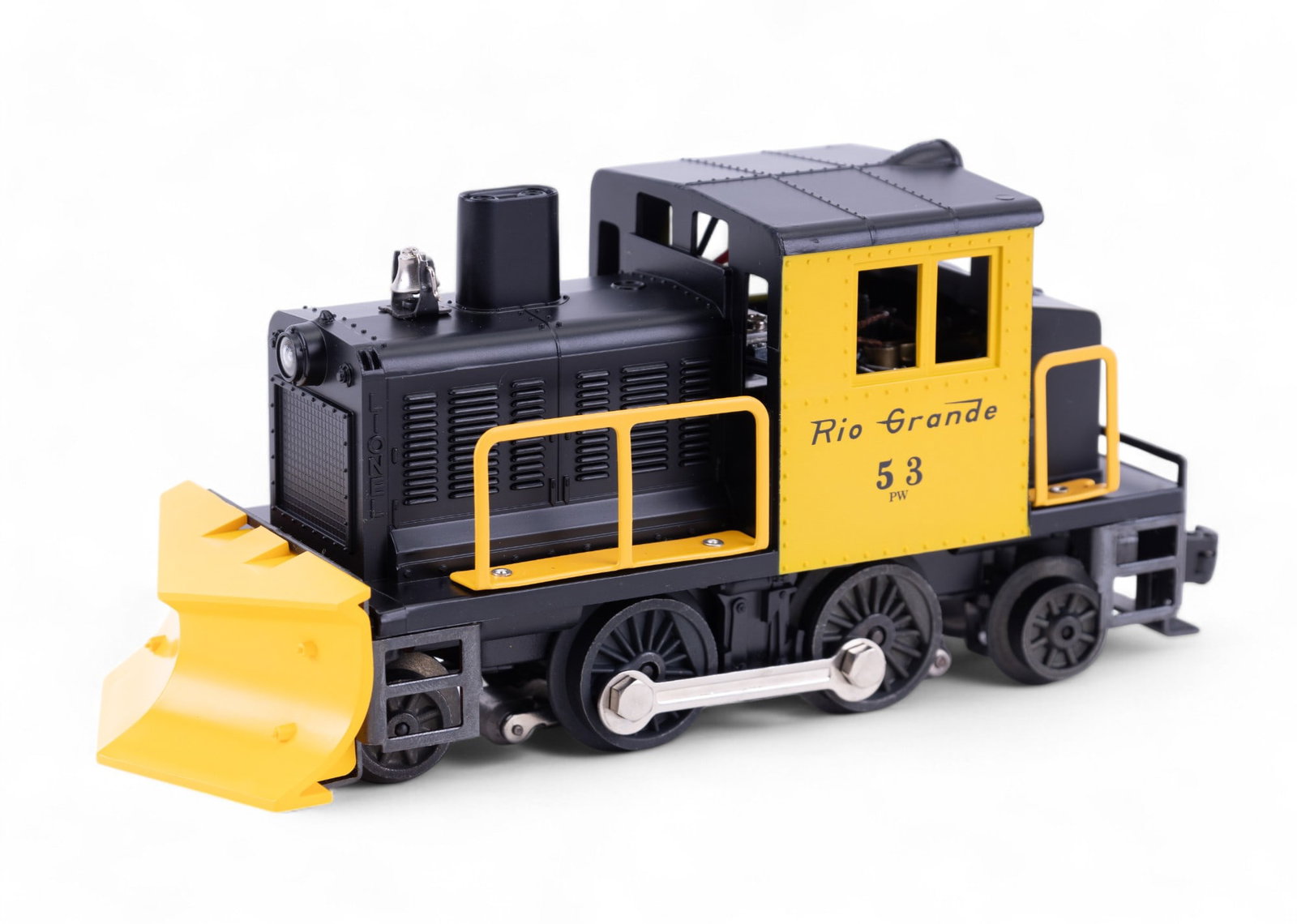 Lionel Motorized Rio Grande #53 Snow Plow: Lionel #6-18458 Rio Grande #53 Snow Plow.