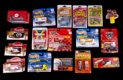 Model Cars NIP w/ Coca Cola, Hot Wheels, NASCAR
