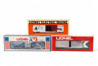 Lionel Christmas Car Bundle - NIB (3)