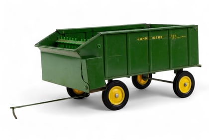 Vintage John Deere Toy Chuck Wagon