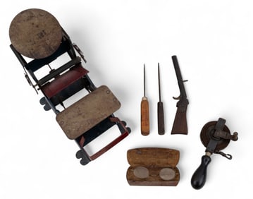 Toy Letterpress, Vintage Tools, and Toy Rifle