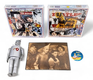 Beatles and Wizard of Oz Items (5)