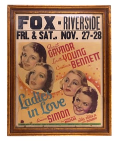 Fox-Riverside Ladies in Love 1936 Movie Poster
