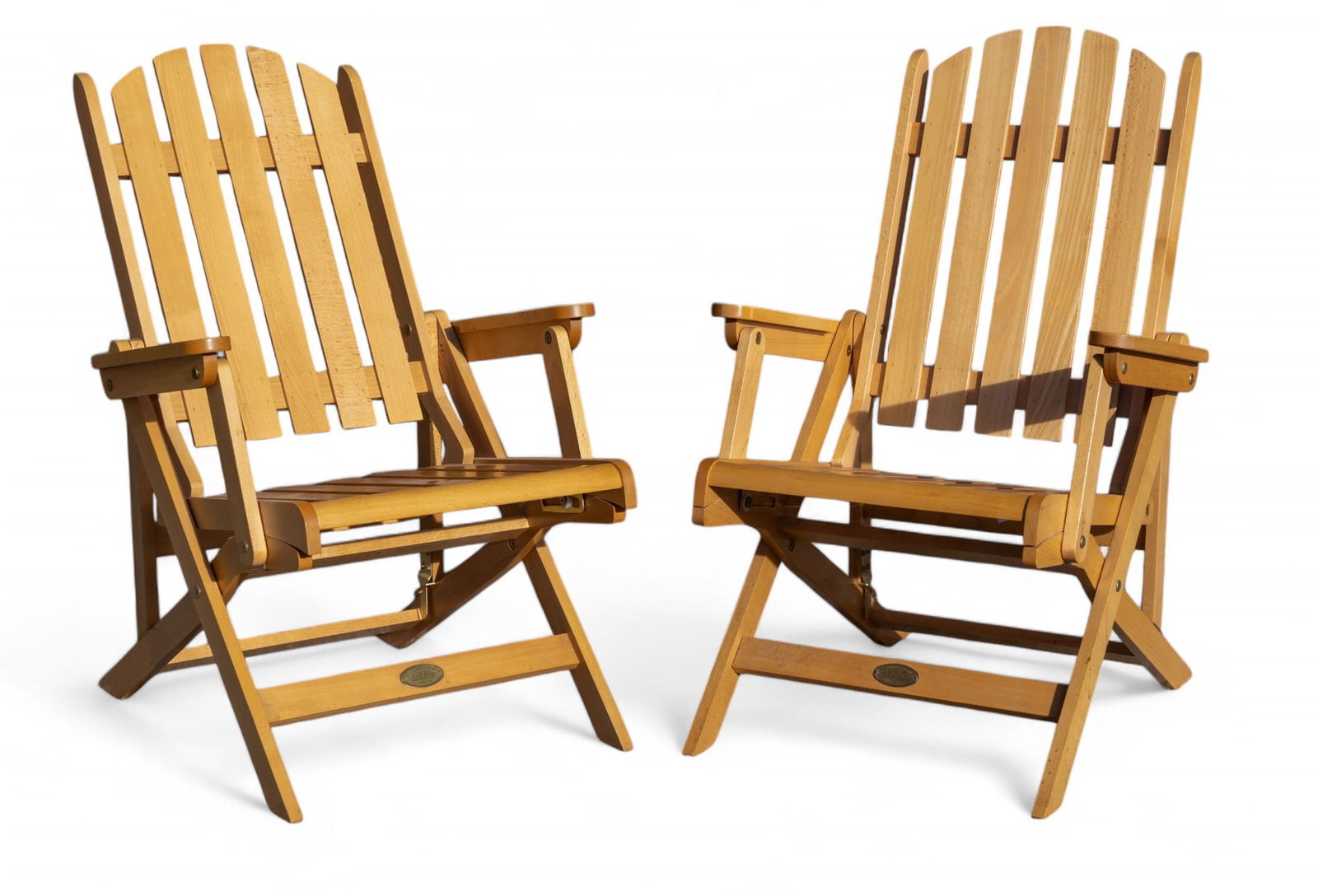 Limited Edition La-Z Boy Reclining Deck Chairs, Pr (1 of 8)