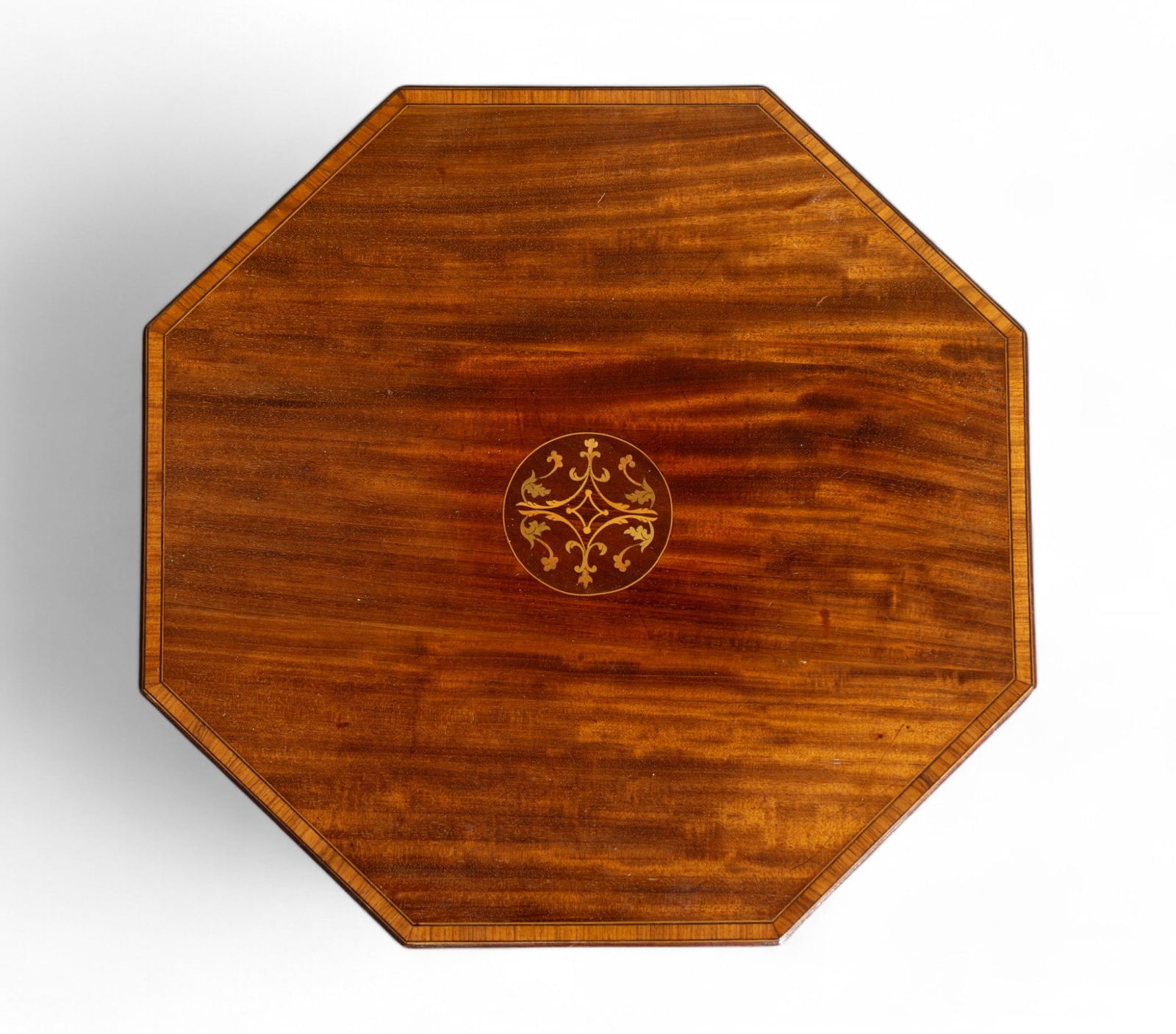 Edwardian Style Inlaid Sainthood Side Table (1 of 8)