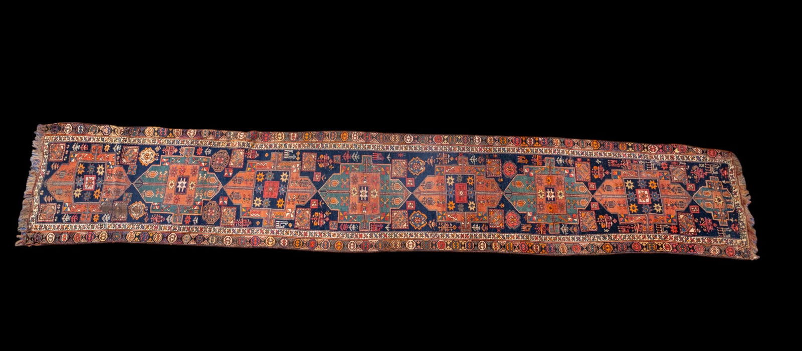 Antique Persian Kazak Runner (1 of 12)