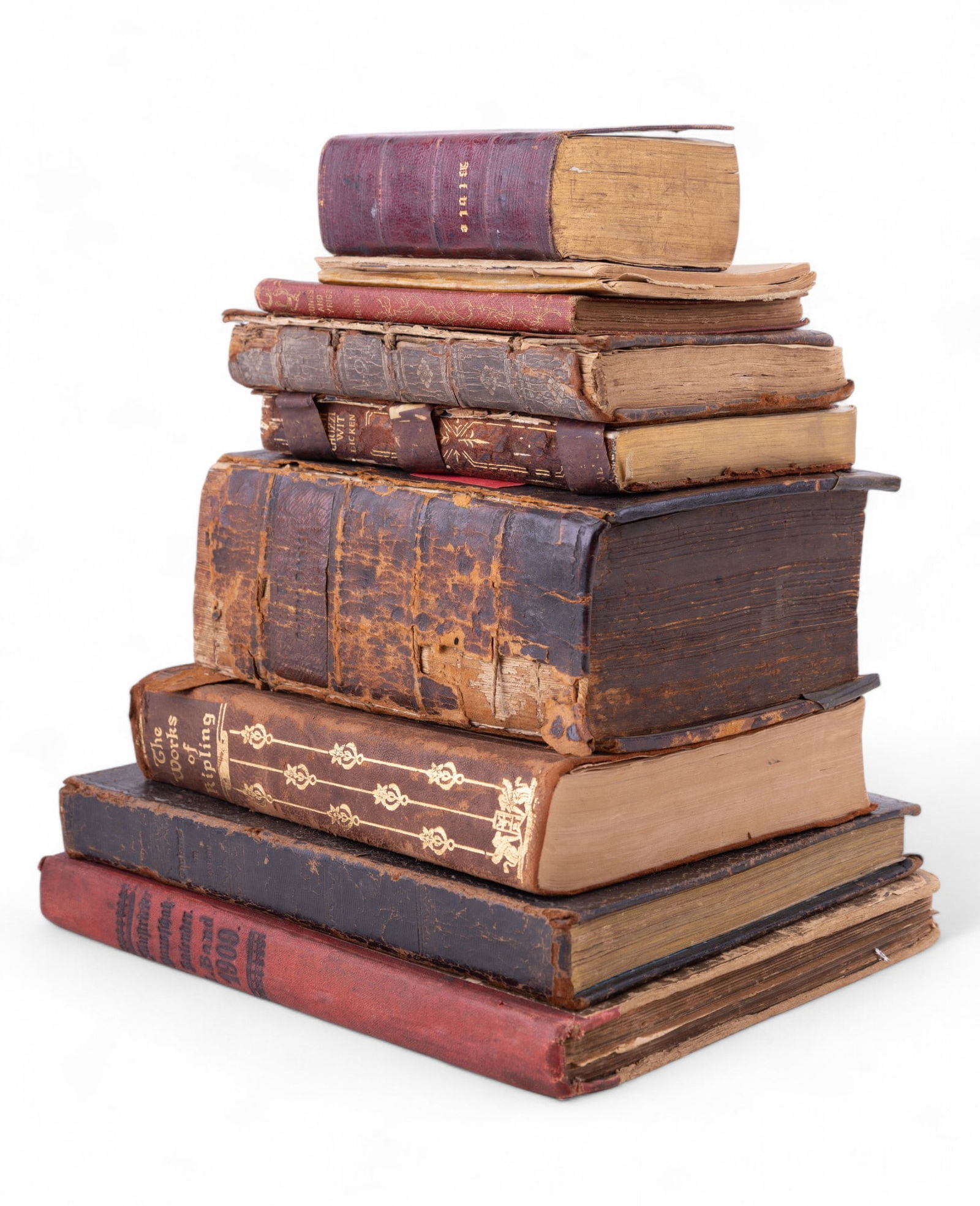 Dickens, Kipling, Other Antique / Vintage Books (1 of 20)