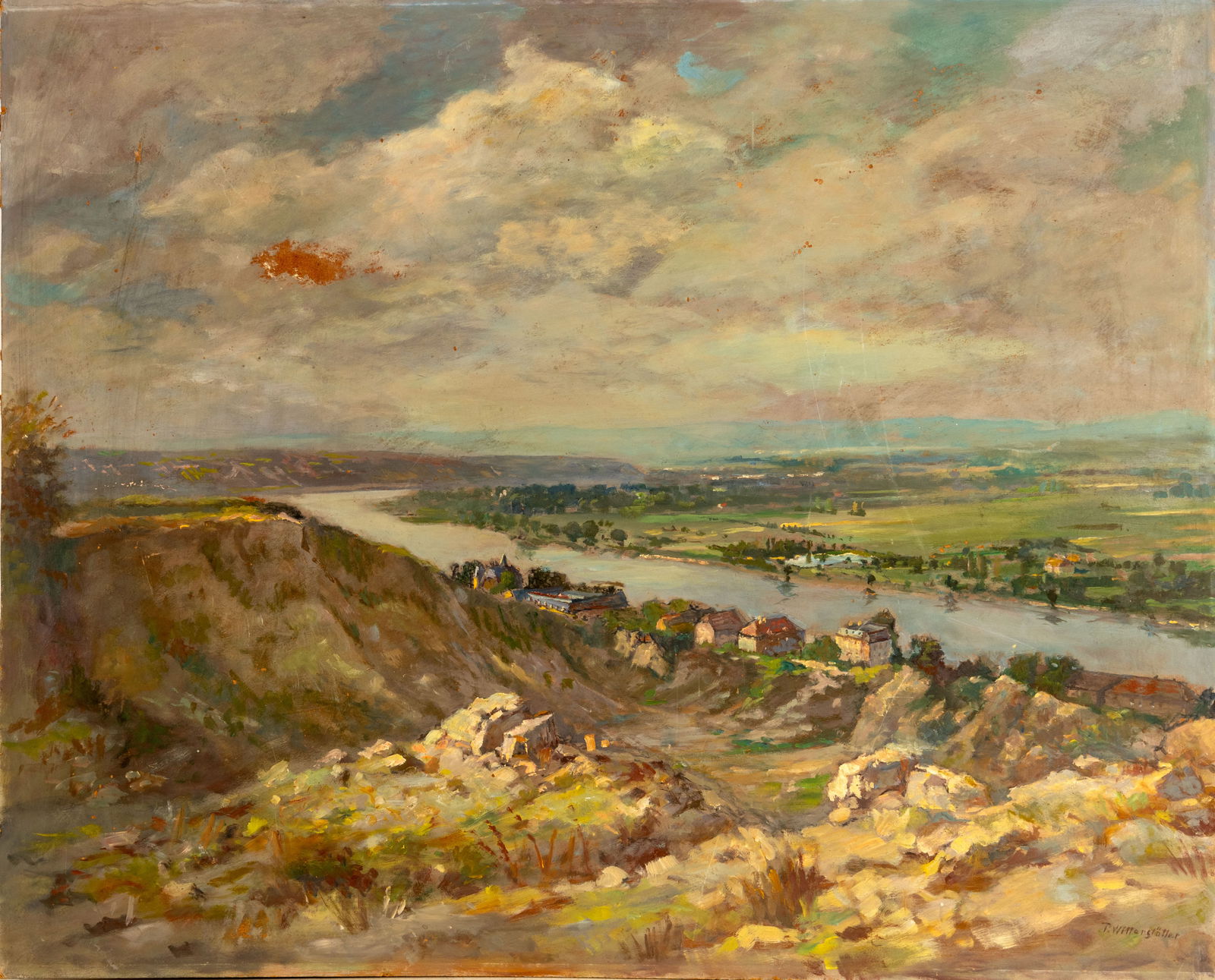 Paul Witterstatter Oil on Panel Landscape (1 of 7)