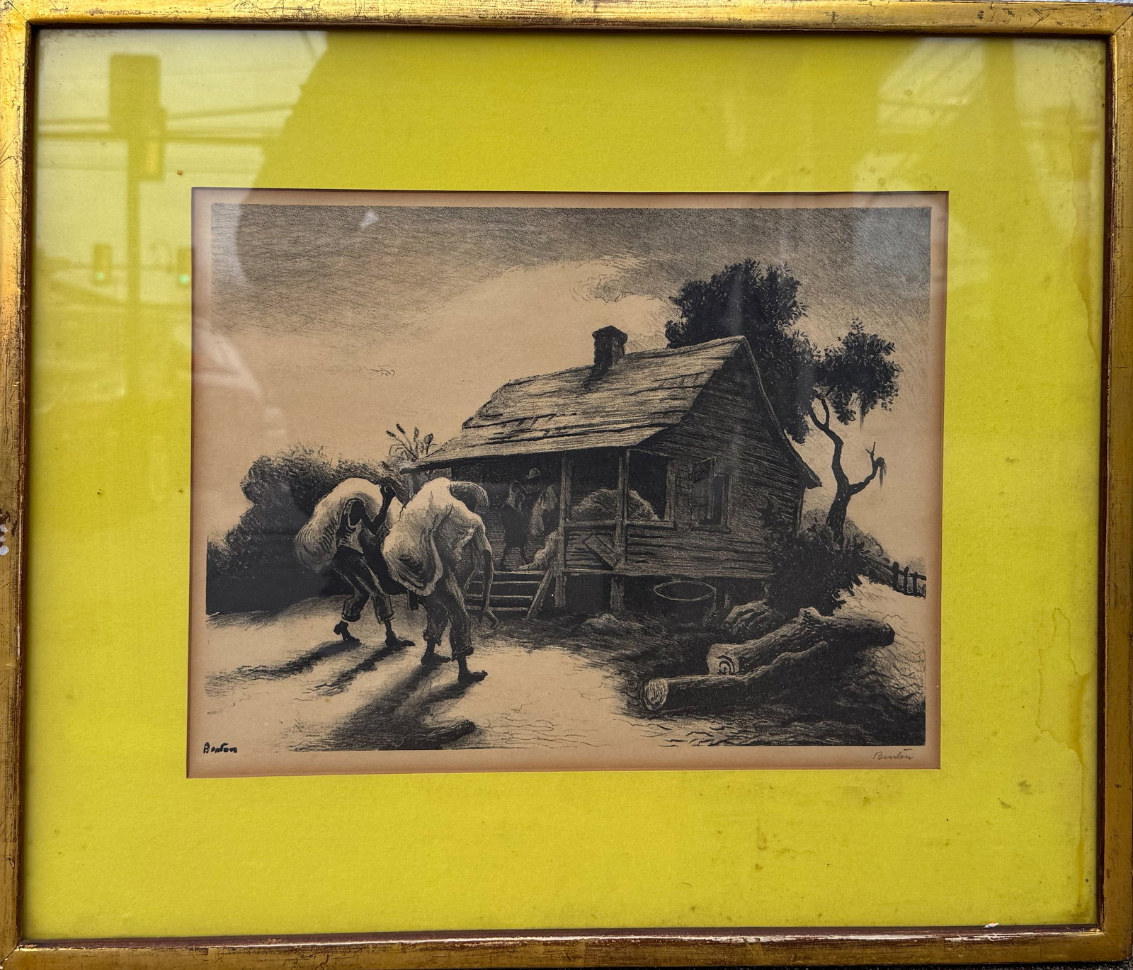 Thomas Hart Benton (1889-1975) Signed Litho (1 of 13)