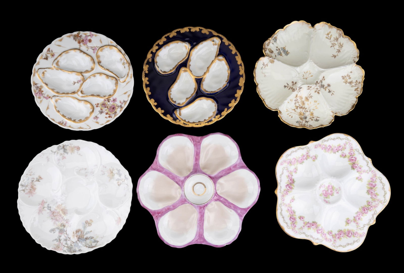 Limoges and Vintage Oyster Plates (1 of 7)