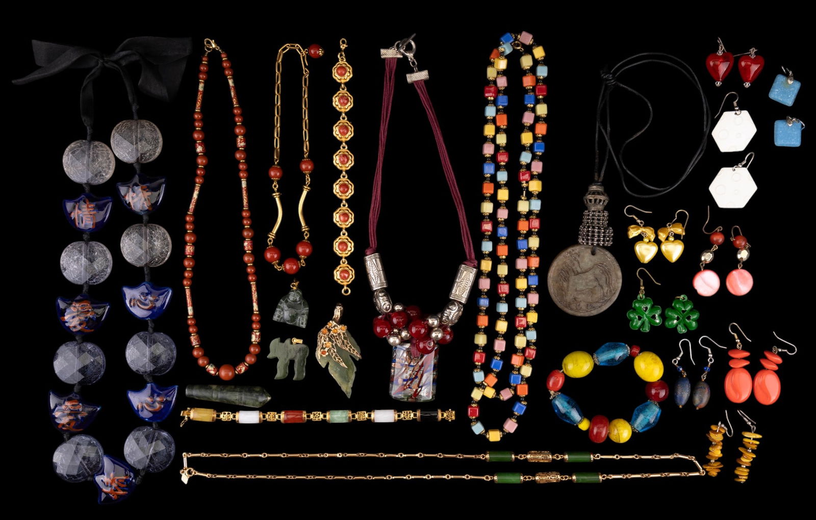 Asian-Style, Primary Color Bead, & More Jewelry (1 of 15)