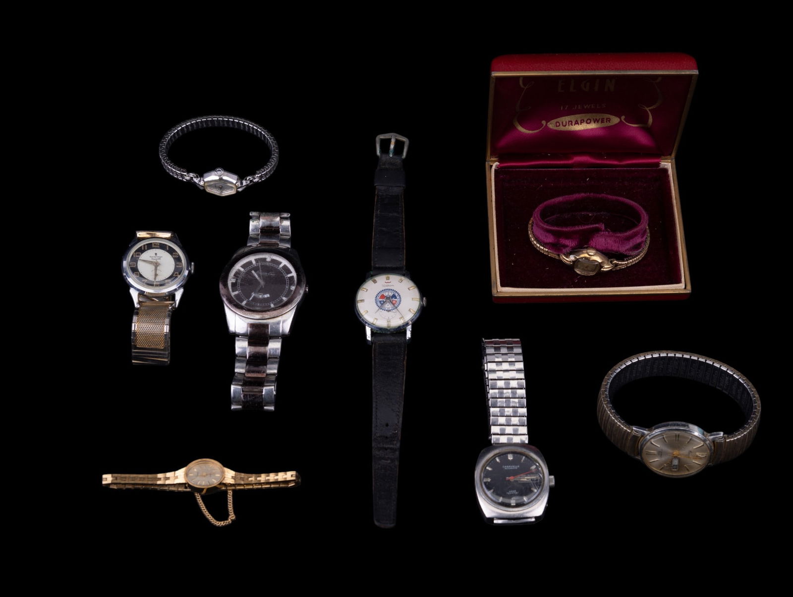 Elgin, Waltham, Cariole & More Wrist Watches (1 of 8)