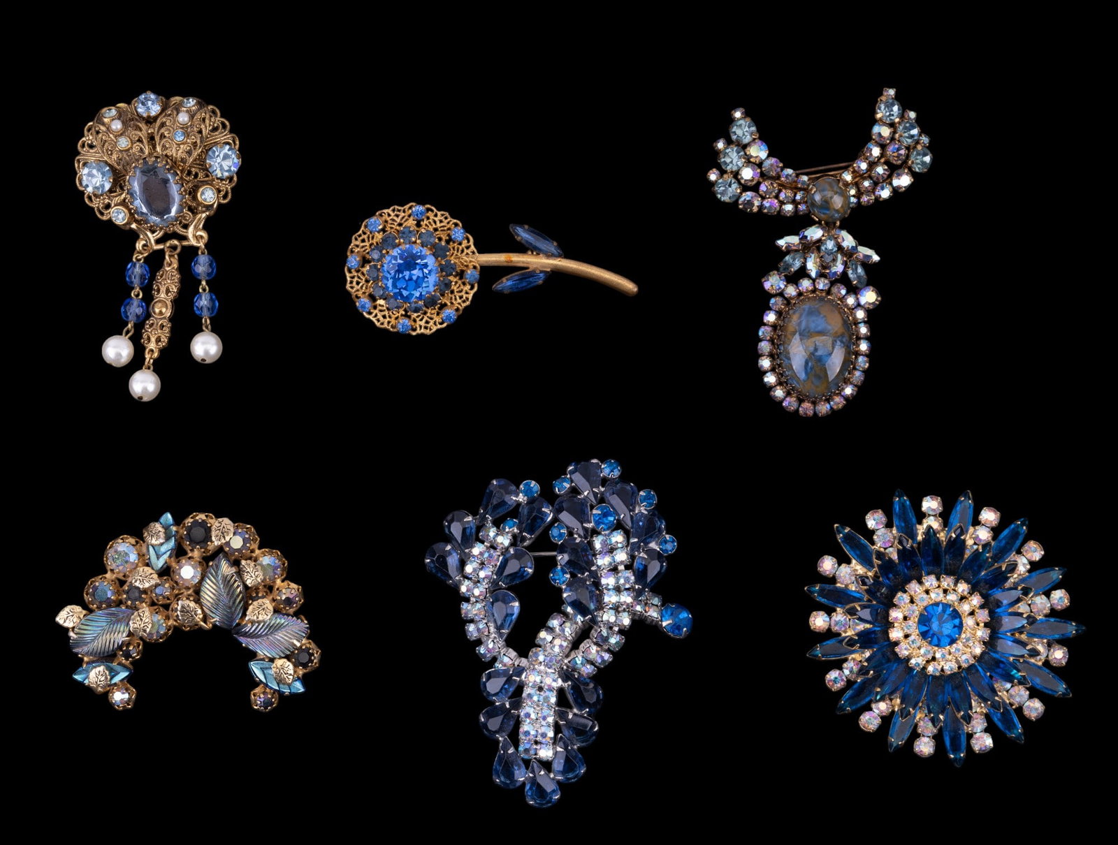 Austrian and Other Vintage Brooches (6) (1 of 9)
